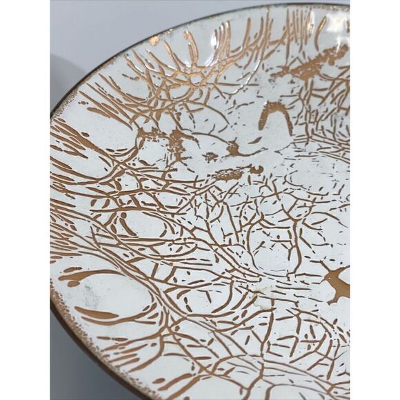 Lot (3) MCM Midcentury Modern Trinket Dish Trays Kareka Statham - Picture 13 of 14